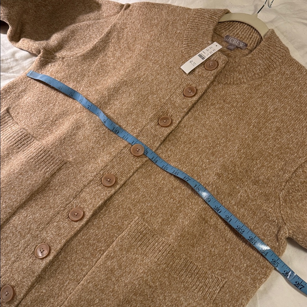 J.Crew Relaxed milano-stitch cardigan CN228 - Picture 4 of 7